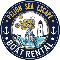 pelion sea escape boat rentals logo